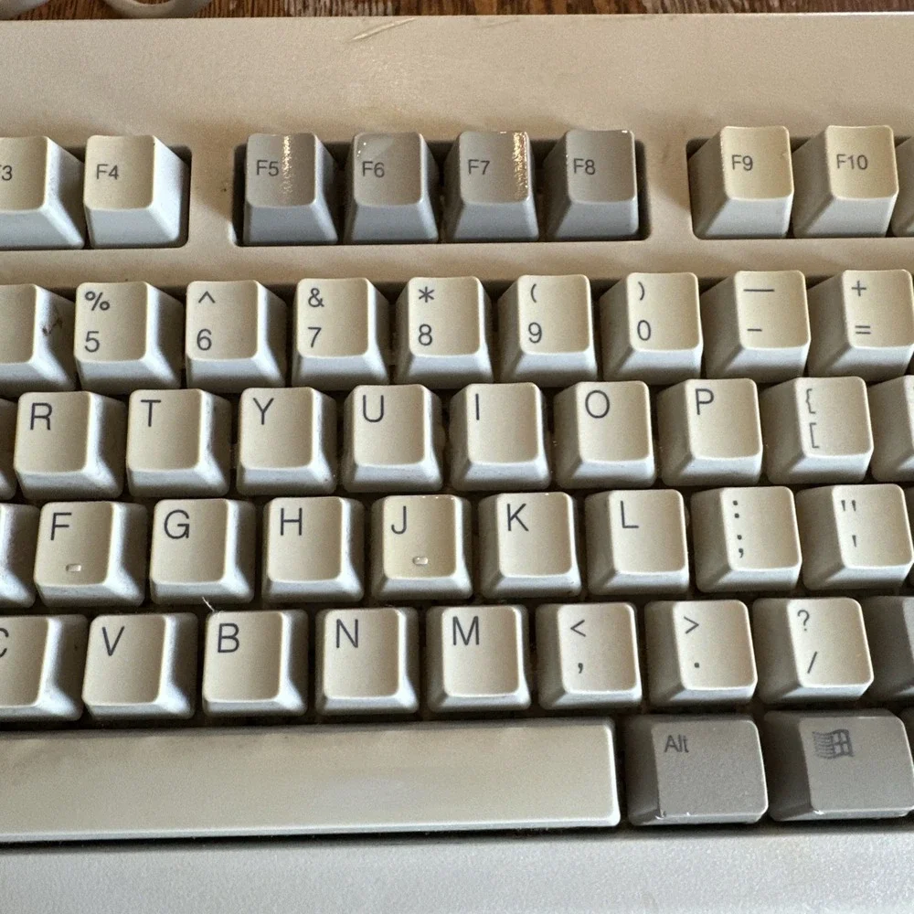 Dell Quietkey Mechanical PS/2 Computer Keyboard RT7D5JTW